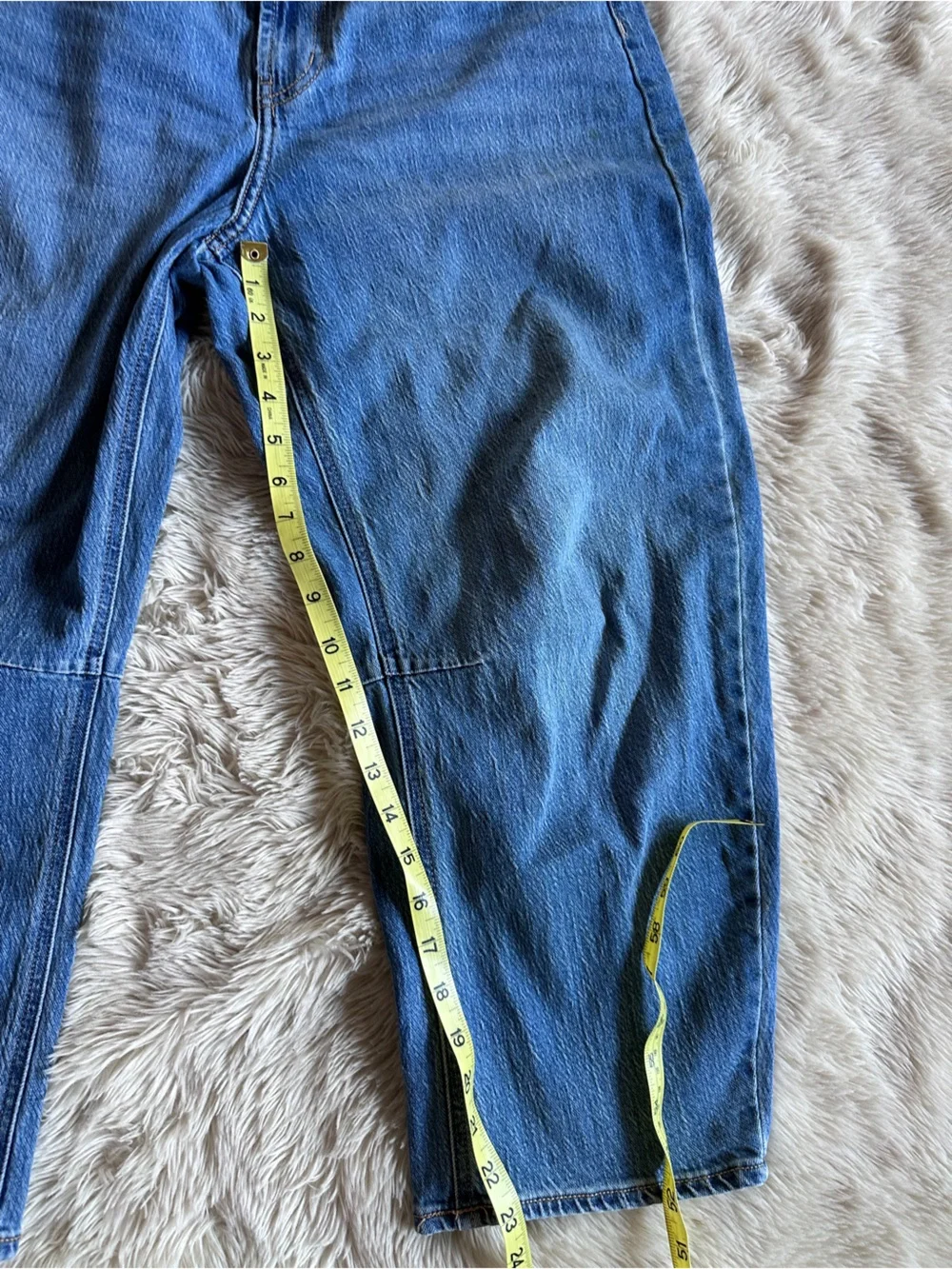 Old Navy Wow High Waisted Barrel Ankle Jeans Light Wash Size 10S
